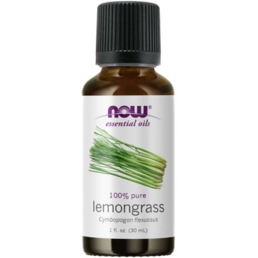 LEMONGRASS OIL 1 OZ NOW Foods