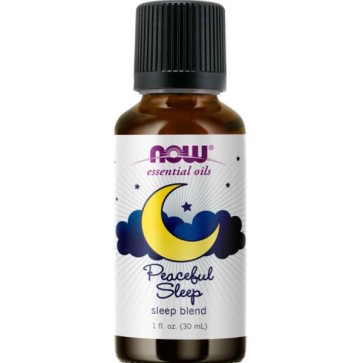 PEACEFUL SLEEP OIL BLEND 1 OZ NOW Foods