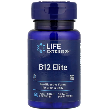 B12 Elite, 60 Vegetarian Lozenges (1,000 mcg per Lozenge)