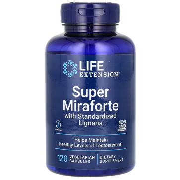 Super Miraforte with Standardized Lignans, 120 Vegetarian Capsules Life Extension