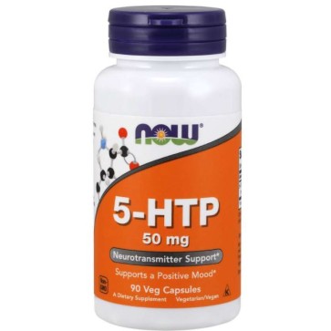 5 HTP 50mg 90 vcaps Now Foods