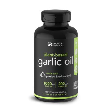 Garlic Oil 1000mg 150s Sports Research