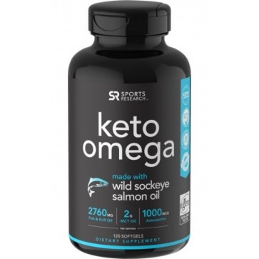 Keto Omega 120s Sports Research