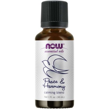 PEACE & HARMONY CALMING OILS 1oz NOW Foods