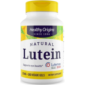 Lutein (Lutemax 2020) 20mg 180 veg softgels Healthy Origins