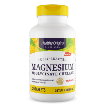 Magnesio Bisglycinate 120 tabs HEALTHY Origins