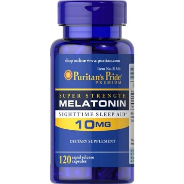 Melatonina 10mg 120s Puritan