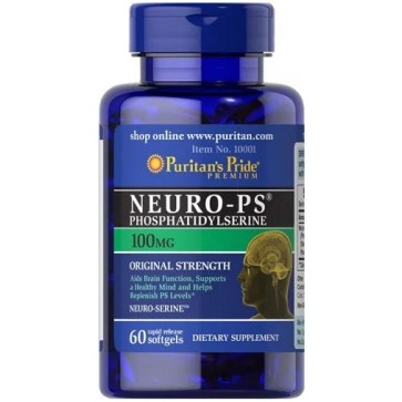 Neuro PS (phosphatidylserine) 100mg 60 softgels Puritans