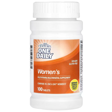 One Daily, Women's, 100 Tablets 21st Century