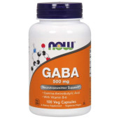 Gaba 500mg 100 caps Now foods
