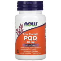 PQQ 40mg EXTRA STRENGTH  50 VCAPS Now