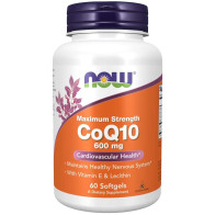 CoQ10 600 mg 60 Softgels Now foods