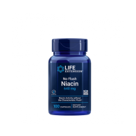 No Flush Niacin 640 mg. 100 capsules LIFE Extension