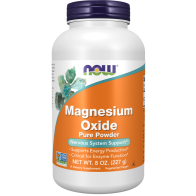 Magnesium Oxide Pure Powder, 8 oz (227 g) Now foods