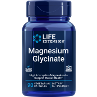 Magnesium Glycinate 90 vegetarian capsules Life Extension