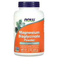 Magnesium Bisglycinate Powder, 8 oz (227 g) now