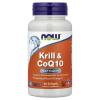 Krill & CoQ10, 60 Softgels Now