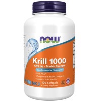 Krill, Double Strength 1000 mg 120 Softgels Now