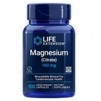 Magnesium Critate 160mg 100 vcaps LIFE Extension