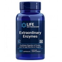 Extraordinary Enzymes 60 caps LIFE Extension