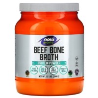 Bone Broth, Beef Powder 544g Now foods