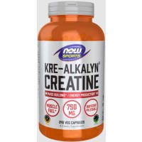 Kre-Alkalyn(R) Creatine 750 mg 240 caps Now foods