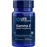 Gamma E Mixed Tocopherols, 60 Softgels