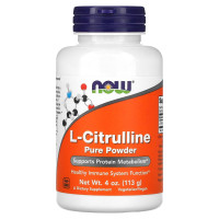 L-Citrulline, Pure Powder, 4 oz (113 g) Now