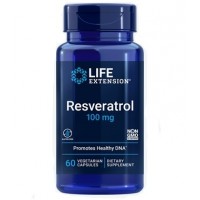 Resveratrol 100 mg. 60 vegetarian capsules LIFE Extension