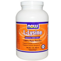 L-Lysine Pure Powder, 1 lb (454 g)