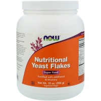 Nutritional Flakes - Levedura Nutricional 284g NOW Foods