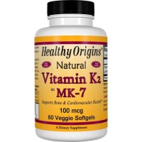 Vitamina K2 Mk7 100mcg  60 veggies softgels HEALTHY Origins