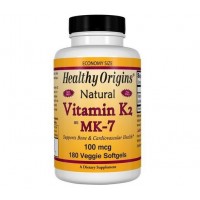 Vitamina K2 Mk7 100mcg  180 veggies softgels HEALTHY Origins