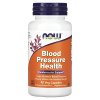 Blood Pressure Health, 90 Veg Capsules Now foods