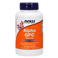 Alpha GPC 300mg 60 vcaps Now Foods