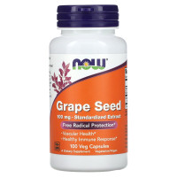 Grape Seed, Standardized Extract, 100 mg, 100 Veg Capsules Now
