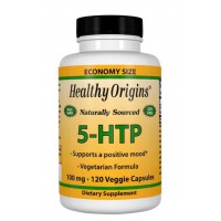 5 HTP 100mg 120 vcaps Healthy Origins  validade: 12/2021