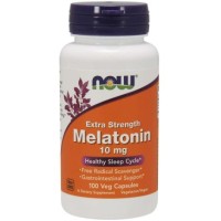 Melatonina 10mg 100 caps Now Foods