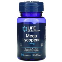 Mega Lycopene 15 mg, 90 softgels Life Extension
