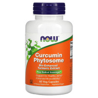 Turmeric Curcumin Phytosome With Meriva, 60 Veg Capsules (500 mg per Capsule) Now