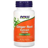 Ginger Root Extract, 250 mg, 90 Veg Capsules Now foods