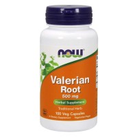 Valerian Root 500 mg 100 Veg Capsules Now foods