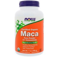 Maca Pure Powder 6:1 Concentrada Now Foods