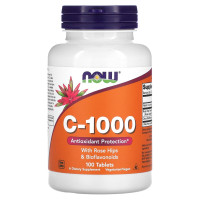 C-1000, with Rose Hips & Bioflavonoids, 100 Tablets