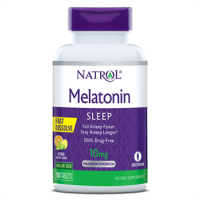 Melatonin 10mg/serv F/D Tab-100 HFF V3 flavor: Citrus Natrol