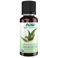 ORGANIC EUCALYPTUS OIL   1oz NOW Foods