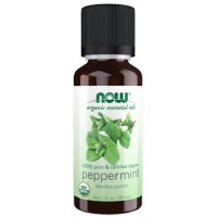 ORGANIC PEPPERMINT OIL 1oz NOW Foods