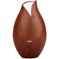 Ultrasonic Faux Wood Essential Oil Diffuser NOW Foods
