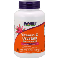 Vitamin C Crystals Ascorbic Acid 227g NOW Foods