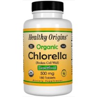 Chlorella Organic 500mg 180 tablets Healthy Origins